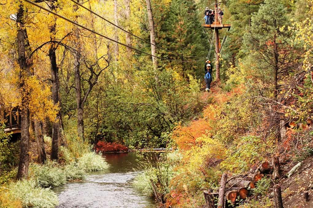 Breckenridge Fall Zipline