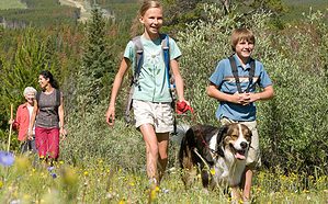 breck summer hiking family