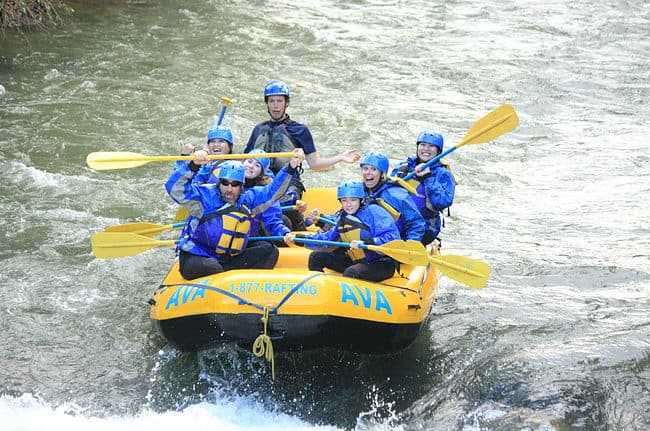 Clear Creek Rafting Gold Rush