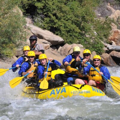 Whitewater Rafting in August