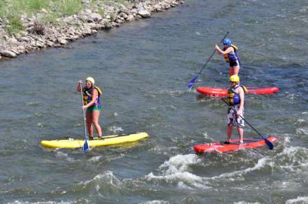 Stand Up Paddleboarding in the Rockies