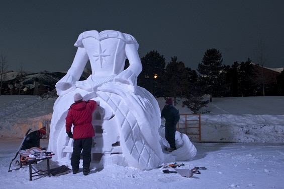 Breckenridge Ice Sculptures