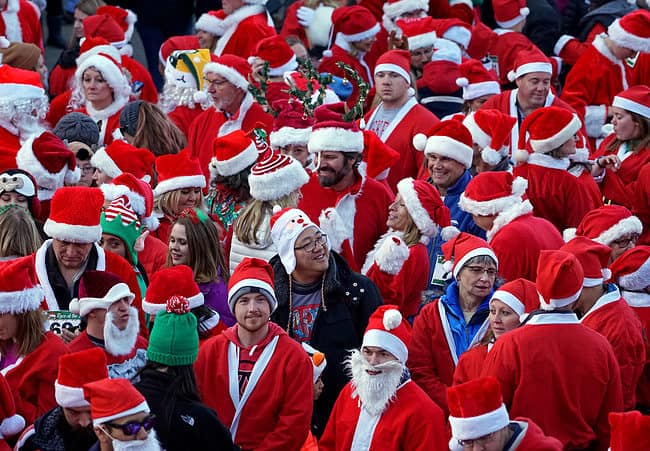 Breckenridge Santa Race