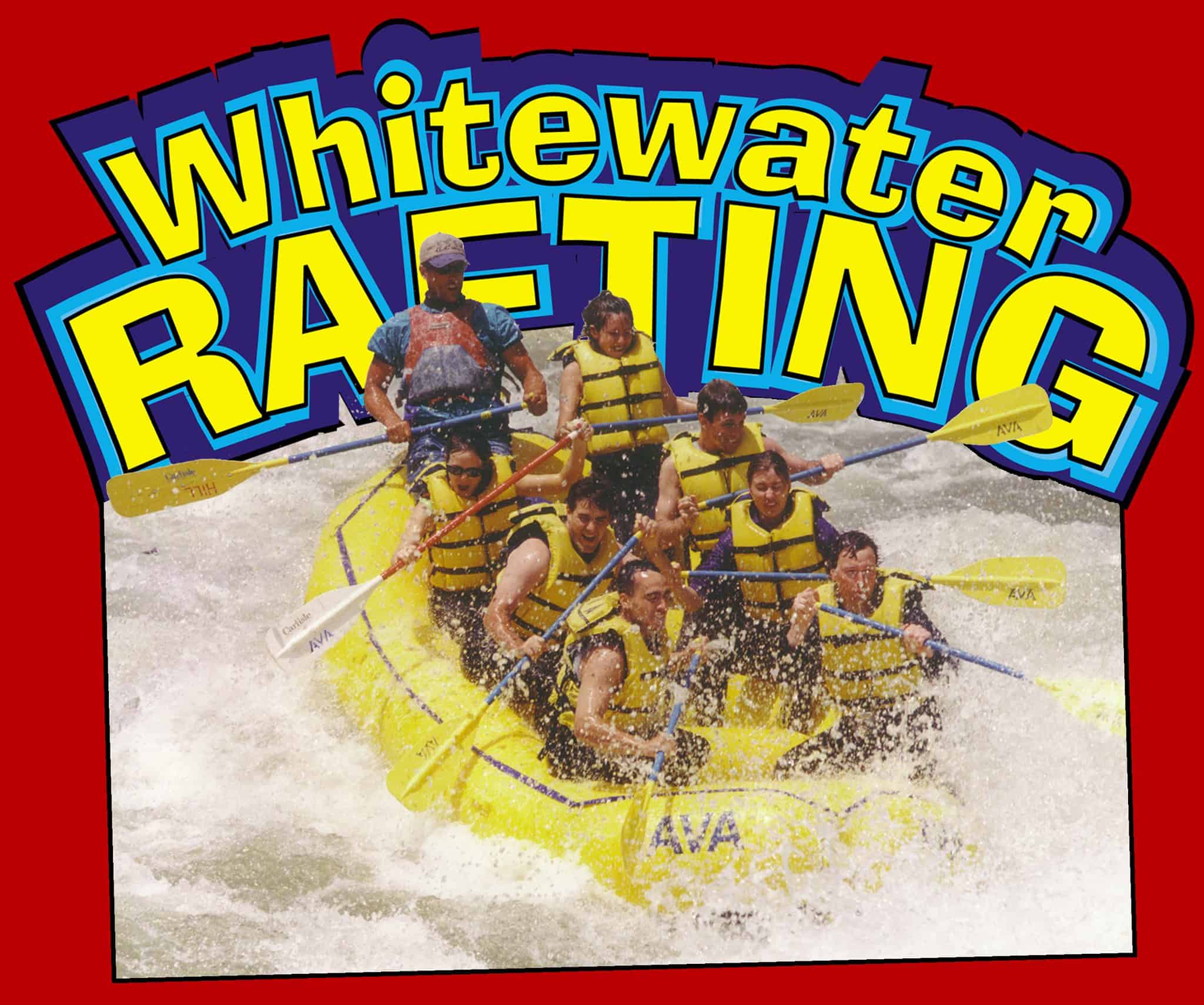 Whitewater Rafting graphic