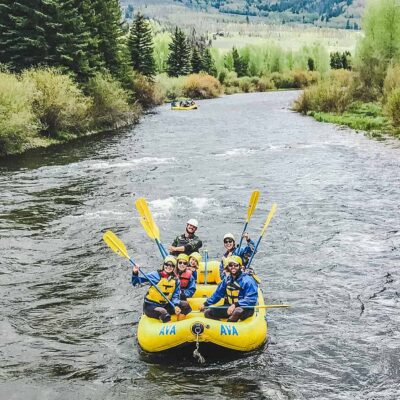 Rafting on the Blue River