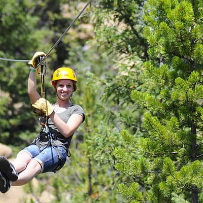 Breckenridge ziplining