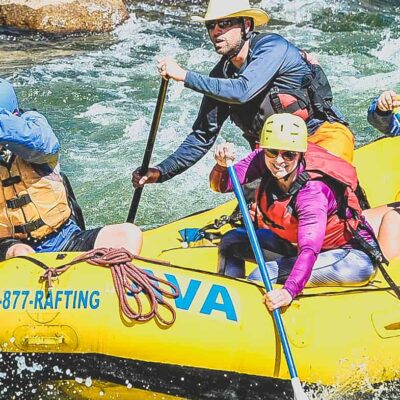 Rafting guide and trip