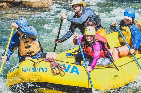 Rafting guide and trip