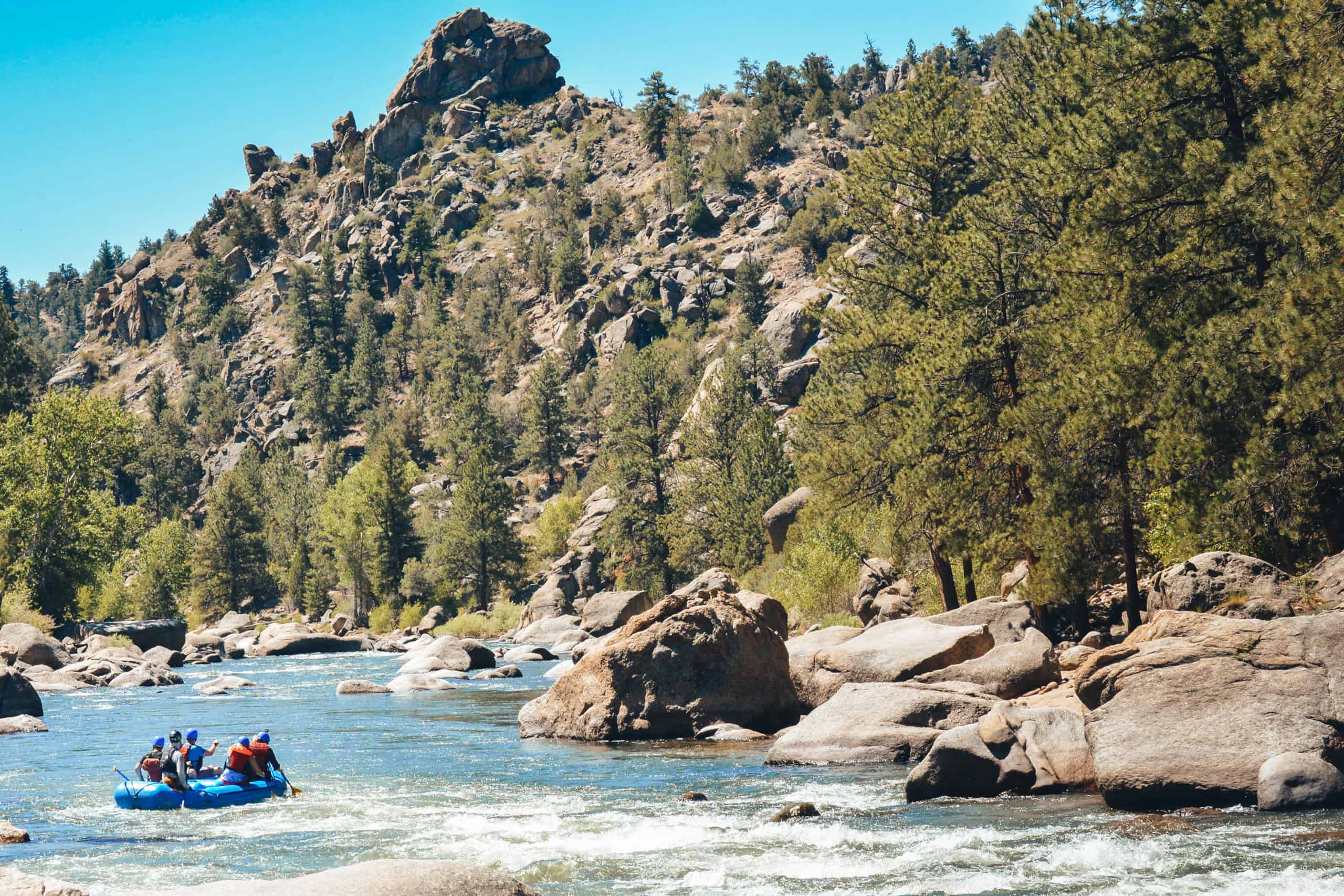 Brown's Canyon rafting trips