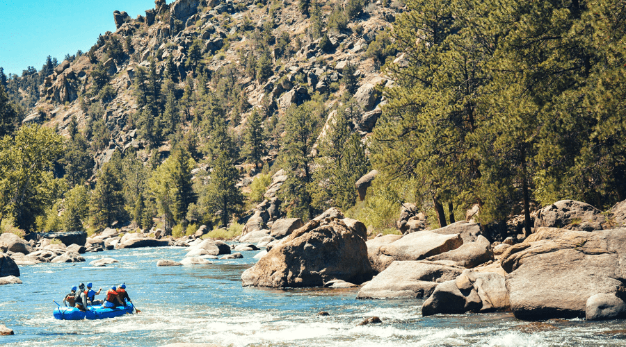 overnight rafting trips breckenridge co