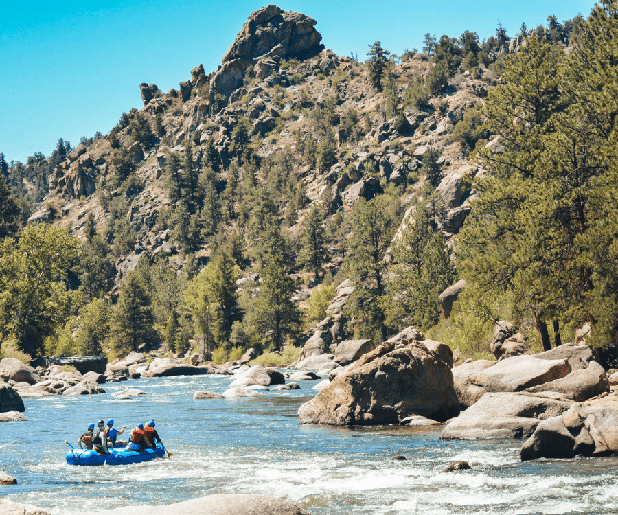 brown's canyon rafting trips