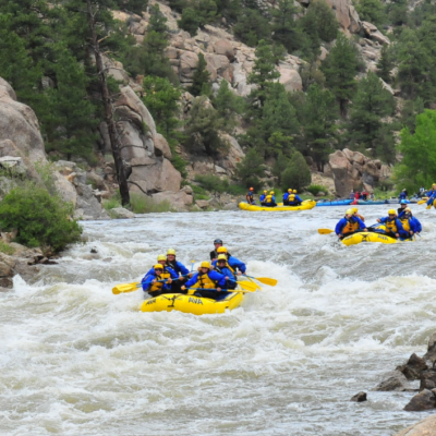 brown's canyon rafting trip