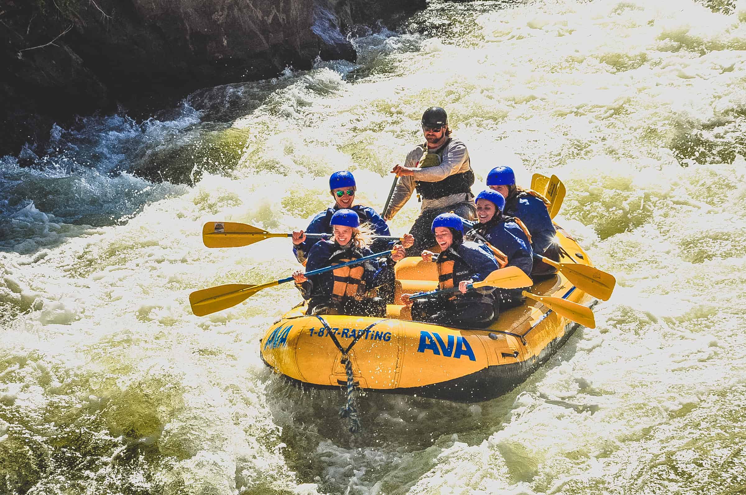 clear creek whitewater rafting trips near denver