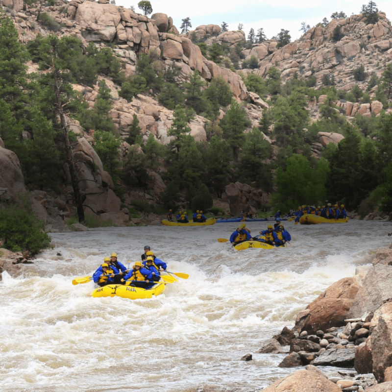 browns canyon rafting trips