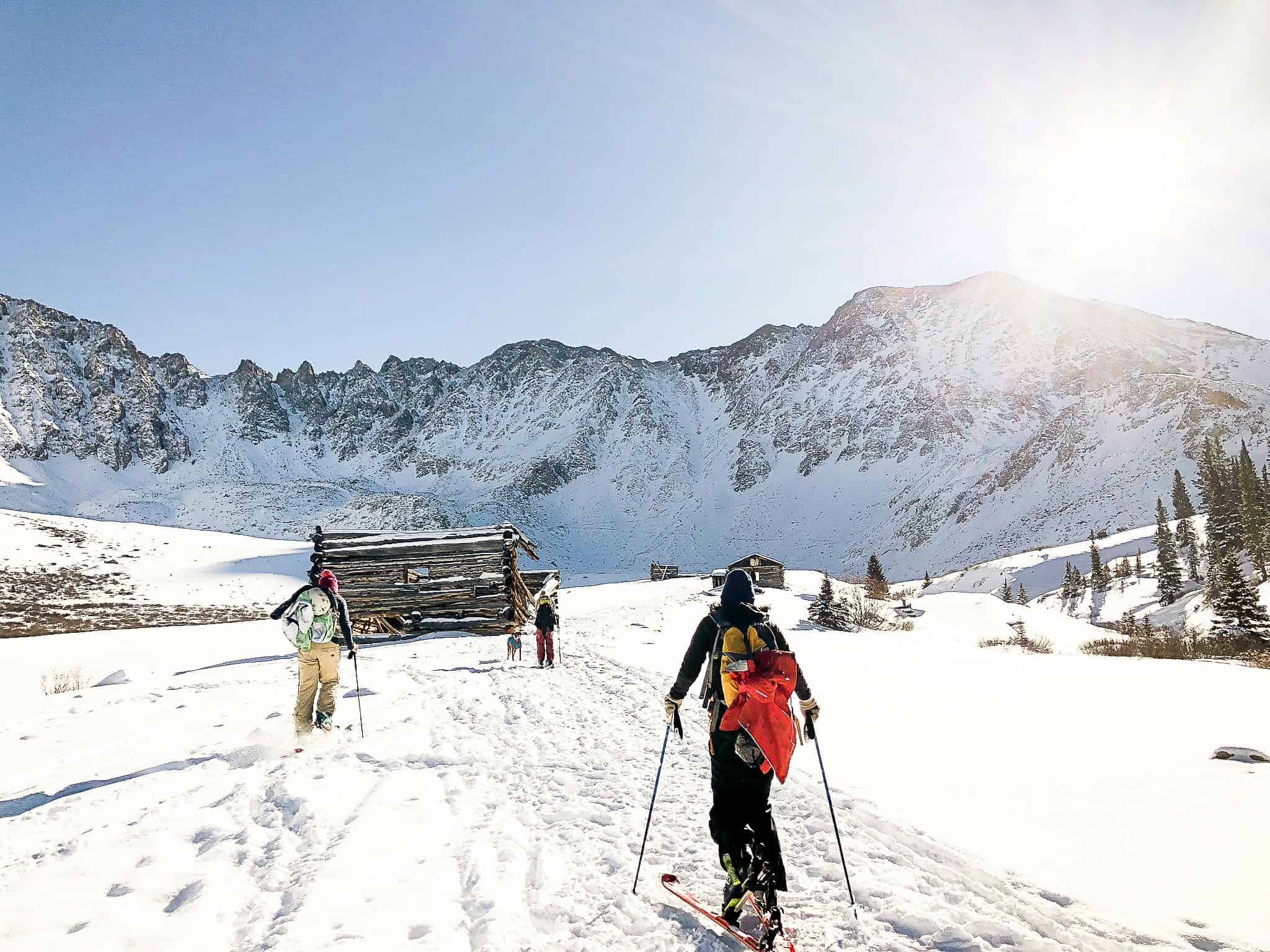 backcountry skiing Frisco, Colorado